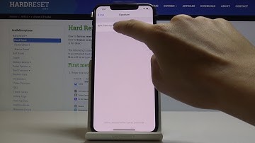 How to Change Mail Signature in iPhone Pro Max