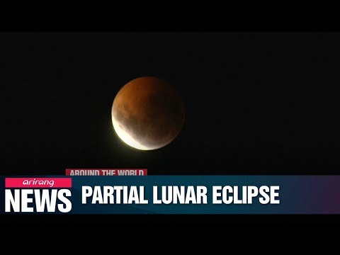 Partial lunar eclipse to be visible from much of the world on Tuesday and Wednesday
