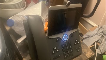 Cisco 8865/8845 IP Phones: Camera Test￼￼