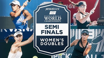 Parenteau/Todd vs Kawamoto/Rohrabacher at the Jenius Bank Pickleball World Championships