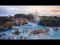 Sunrise at Terme di Saturnia, Tuscany