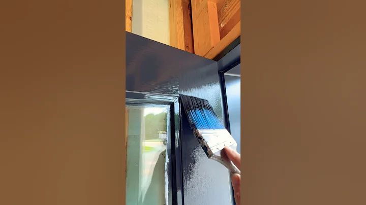 How to CORRECTLY paint a fiberglass door with a No rot jamb #gotitcoach #painting #doors
