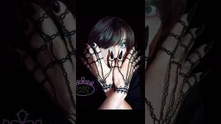 Black Lace Halloween #FairyLacefromElena #shorts #tattinglace #blacklace #Halloween #handmadelace