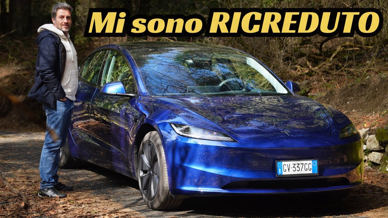 Prova Tesla Model 3 AWD Long Range: mi sono RICREDUTO!