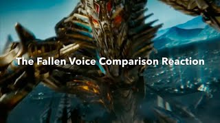THE FALLEN VOICE COMPARISON REACTION
