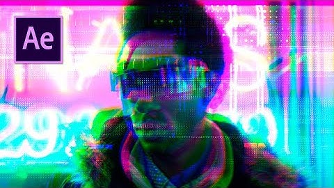 Cyberpunk Glitch Transition V1 After Effects Templates
