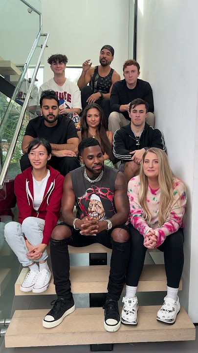 So who’s on the remix? 😂 Jason Derulo & Meghan Trainor put their “Hands On Me” vocals to the test 🎤🎶