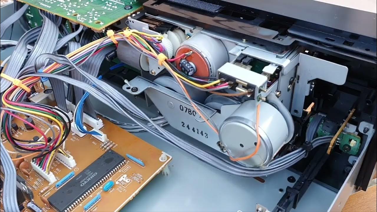 Onkyo Integra TA2700 Stereo Cassette Deck Belt Replacement Procedure