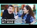 STRANGERS SHAVE MY HEAD *Live Footage* | Chris Klemens