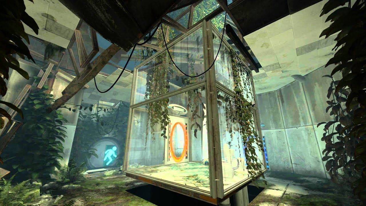 Portal 2 Walkthrough Part 1 - The Courtesy Call - YouTube