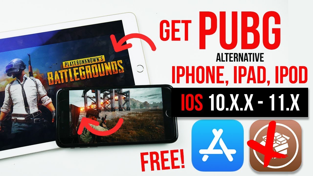 Get PUBG for iPhone, iPad & iPod alternative No Jailbreak! AppStore &  Android Links - 