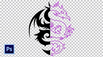 PHOTOSHOP: How to Create a Stencil (Stroke) Design