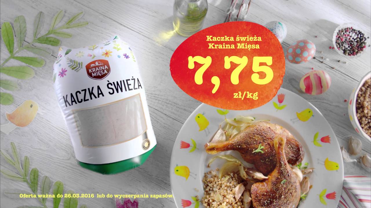 Biedronka 'Easter - Kaczka / Duck' filmbar