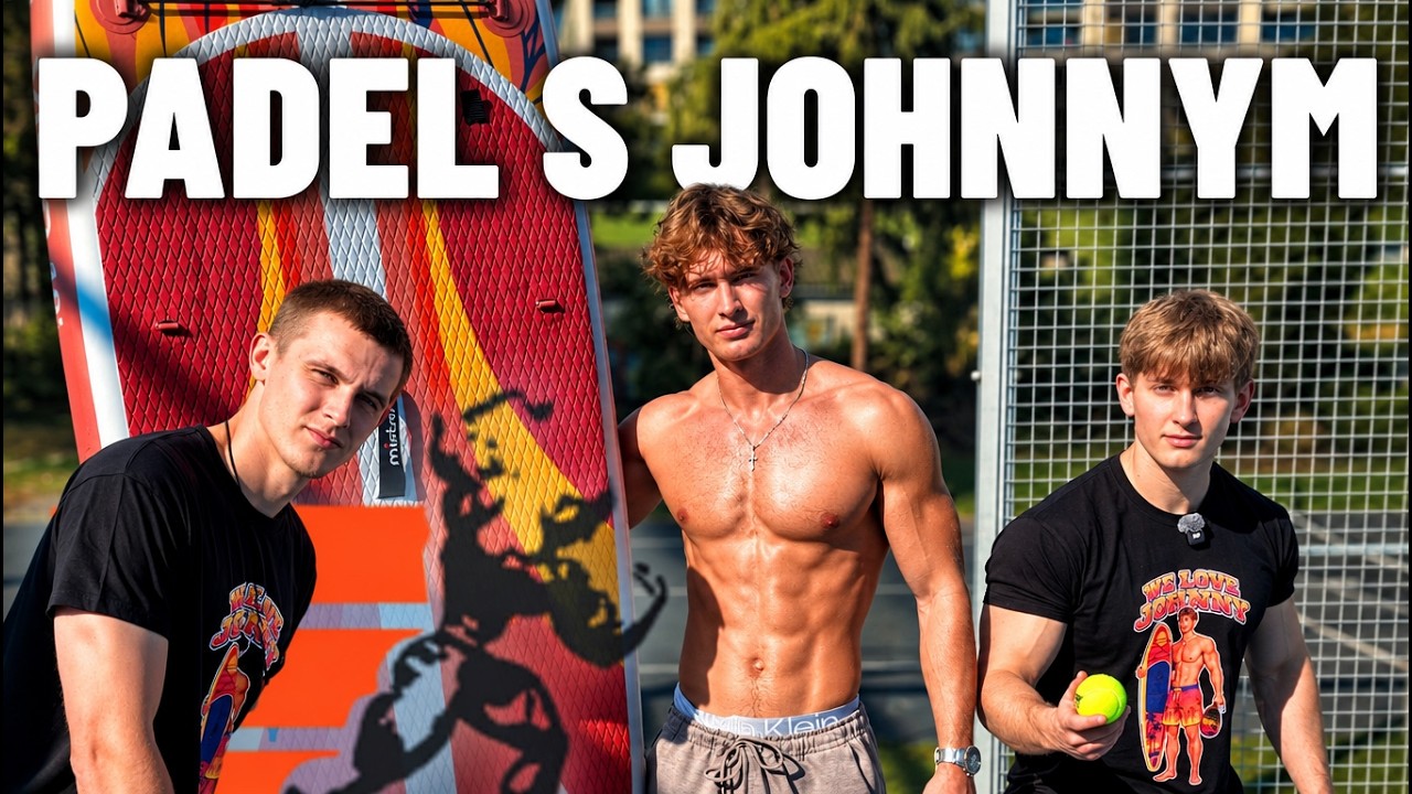 Johnny z Love Islandu KONEČNĚ hraje padel s paddleboardem