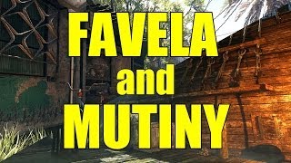 COD Ghosts: Favela and Mutiny Map Walkthroughs! (New Maps, Invasion DLC)