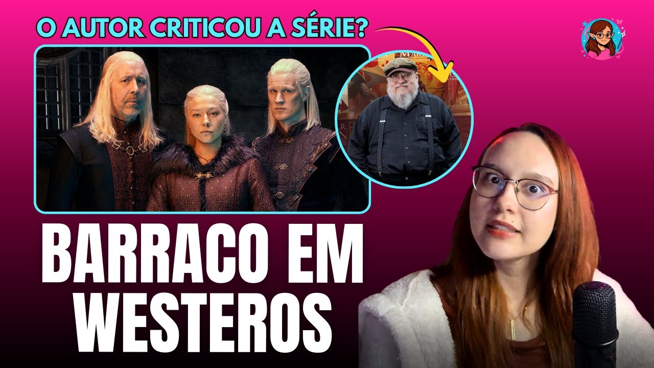Martin TRETOU com roteirista da Série A Casa do Dragão? | Lady Elfa