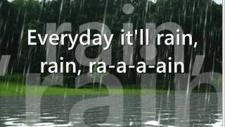 Bruno Mars- It will Rain Lyrics