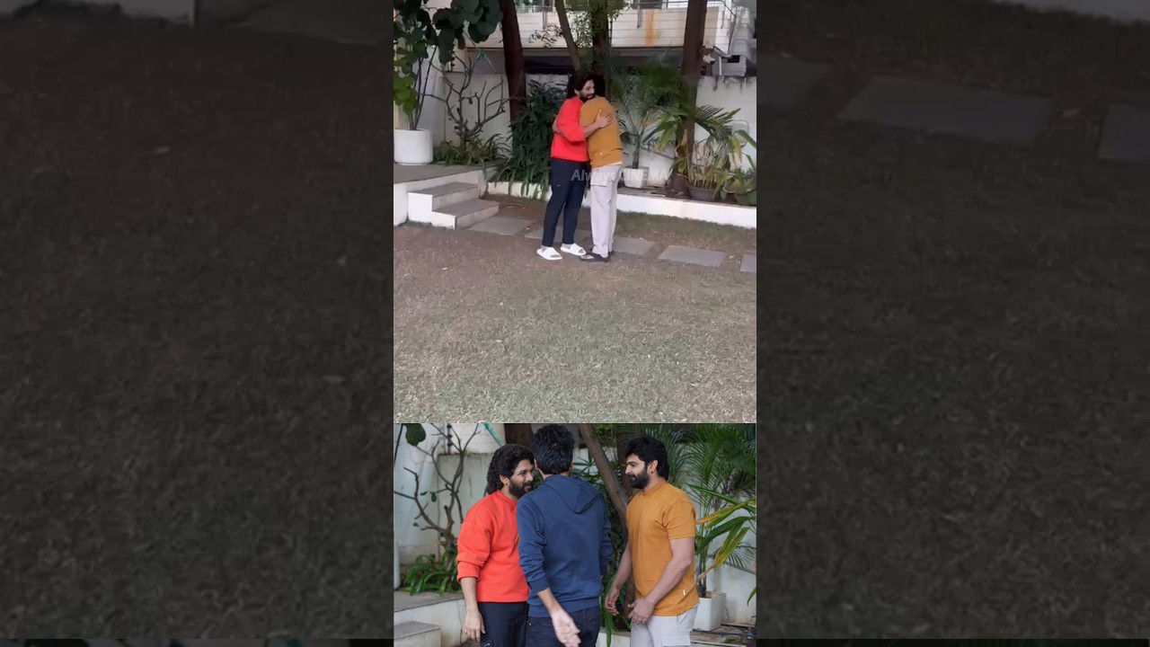 Sree Vishnu Meets Allu Arjun After Releasing At House 
