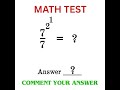 Comment your answer fast ✍️✍️ #maths #logicalstation #mathsexam #schoolexam #examanswer #education