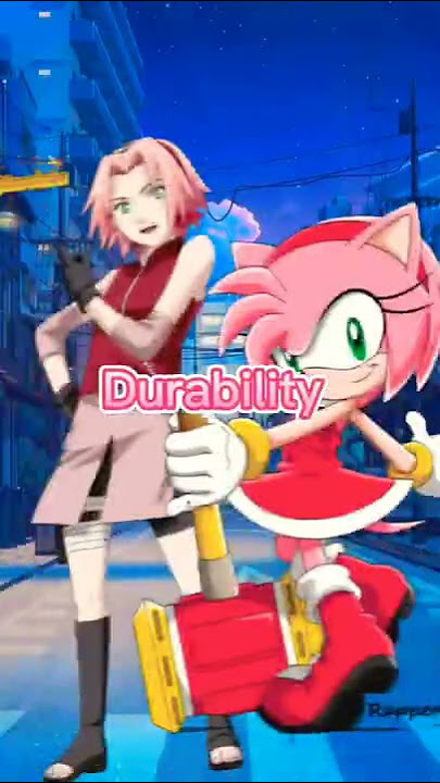 Sakura Haruno Vs Amy Rose who is stronger (My Opinion)