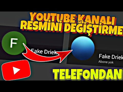 Youtube kanal resmi değİştİrme