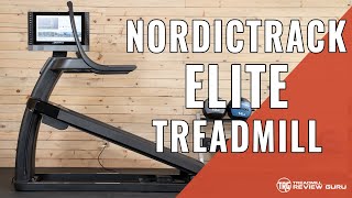 NordicTrack Elite Treadmill Review (22 Inch Screen)