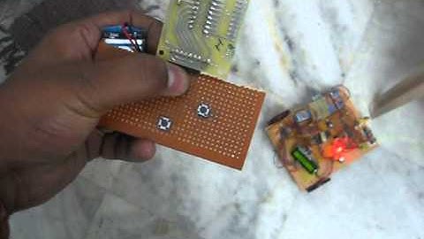 RF controlled 8051 micro controller based robot with LASER and Ultra sonic sensor SR 04