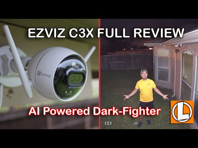 Test Ezviz C3X : cette caméra d'extérieur est dotée d'une étonnante vision  nocturne en couleur