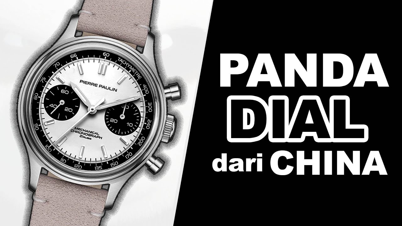 pierre paulin panda chronograph