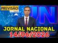 GEADA E TEMPORAIS MARCAM O DOMINGO NO BRASIL | Previsão do Tempo Jornal Nacional 14/06