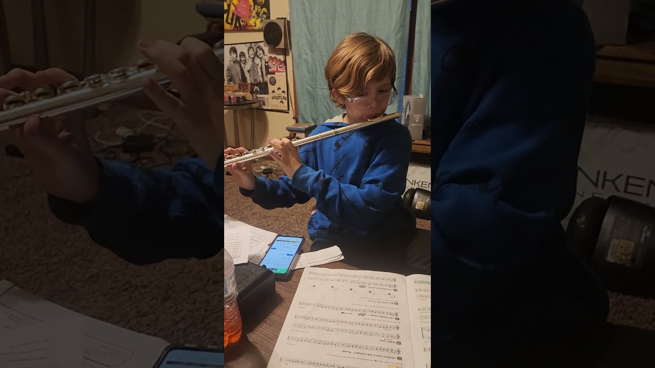 practice makes perfect my flute player 