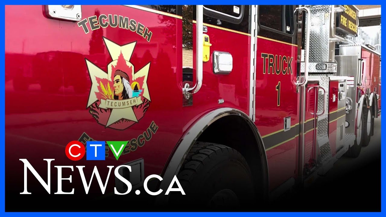 ‘Push in’ ceremony held at Tecumseh Fire Hall YouTube
