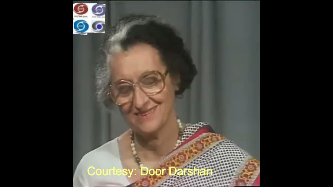 Indira Gandhi and Astronaut Rakesh Sharma Conversation From Space