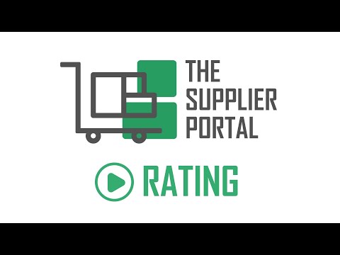 JÄGER Group supplier portal - Viewing your rating