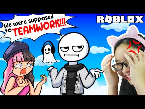 Roblox |  Teamwork Puzzle - Playing with My Friend from SCHOOL!!!