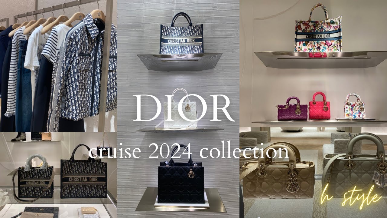 DIOR SHOPPING VLOG 🤍 NEW COLLECTION * NEW BOOKTOTE * LADY DIOR BOOKTOTE D-JOY * Cruise 2024