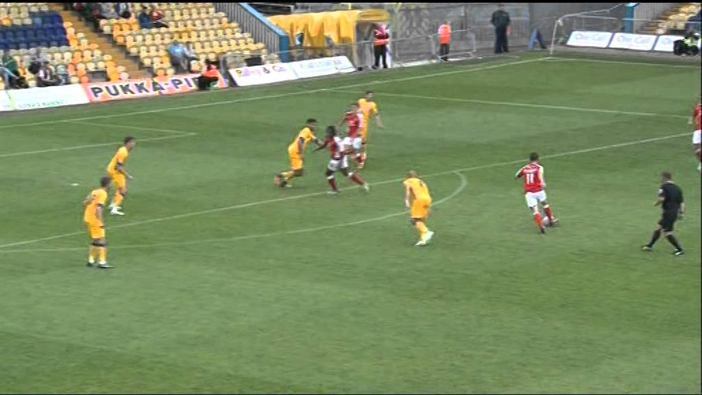 Sascha Studer in action. Mansfield 0-0 Walsall, 02Aug2014 camera iphone 8 plus apk