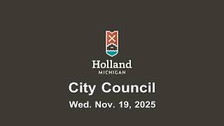 11-19-25 City Council Meeting