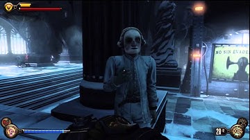 74 Bioshock Infinite 1999 Mode Walkthrough HD PS3 (Bridge to Comstock House) Songbird