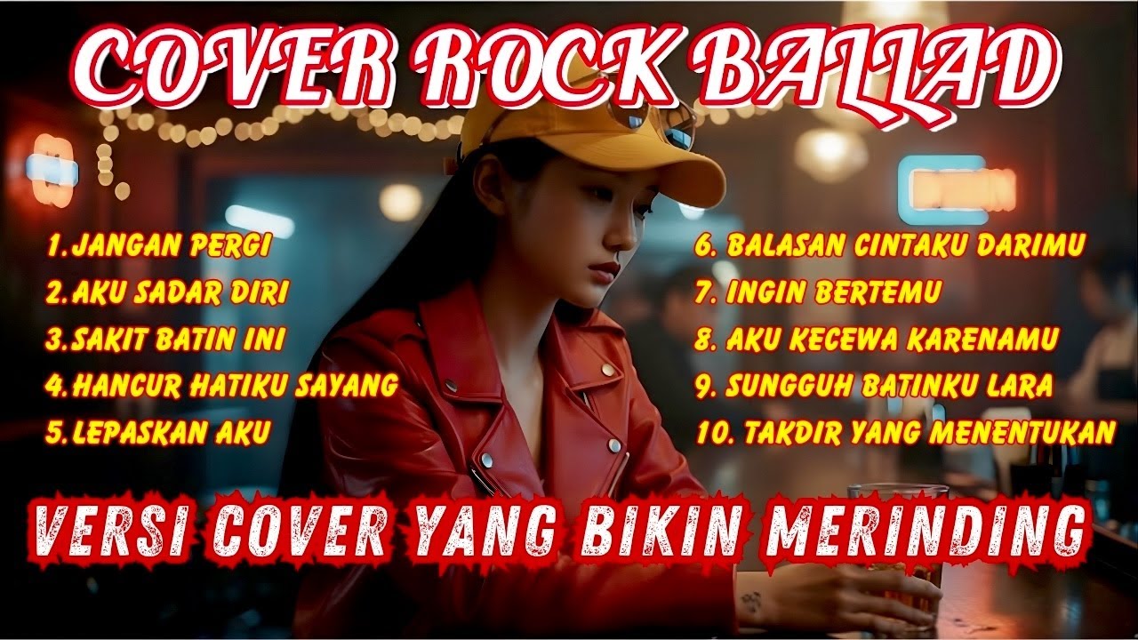 💥BIKIN MERINDING ‼️ COVER ROCK TERBAIK | PAS BANGET BUAT YANG LAGI KERJA | SLOWROCK MALAYSIA POPULER