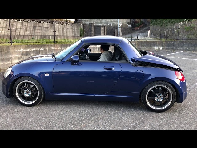 ダイハツ コペン 初代コペン（L880K）アクティブトップ 開閉シーン