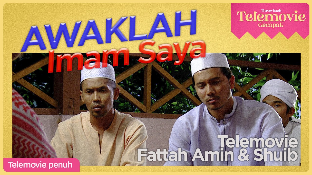 [EPISOD PENUH] Awaklah Imam Saya (Fattah Amin, Shuib Sepah) | THROWBACK TELEMOVIE GEMPAK