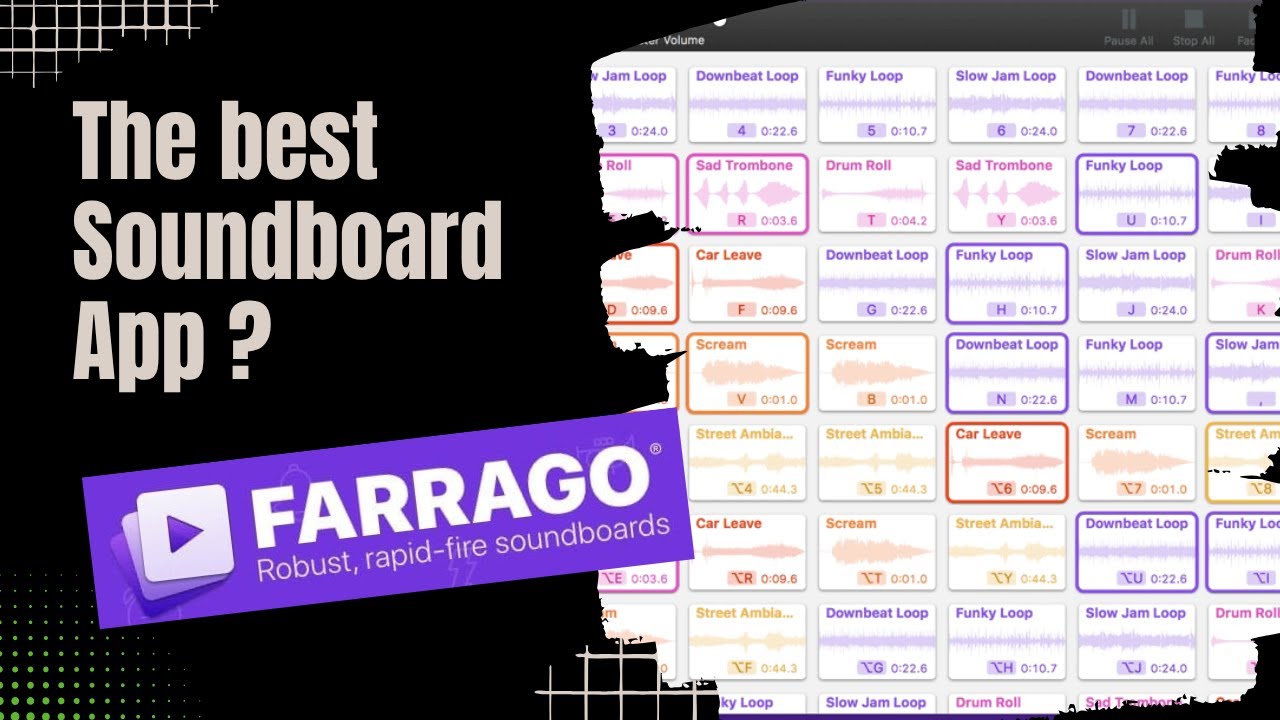 Why Farrago Is the Best Soundboard App for Film and Theatre - YouTube