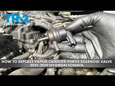 How to Replace Vapor Canister Purge Solenoid Valve 2015-2019 Hyundai Sonata