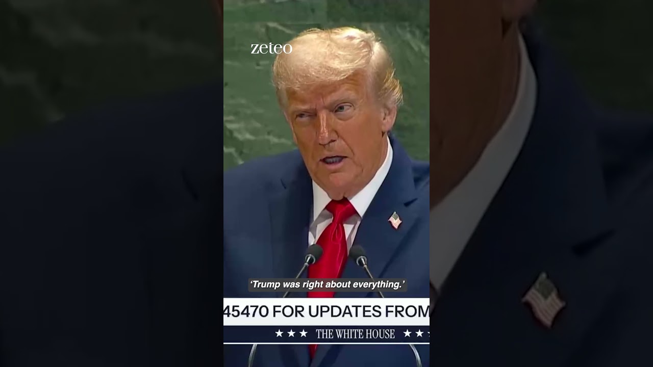 Missed Trump’s deranged UN speech? We’ve got you covered.