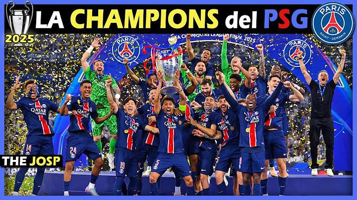 PSG CAMPEON CHAMPIONS LEAGUE (2025) 🏆 / La 1º Champions del PSG