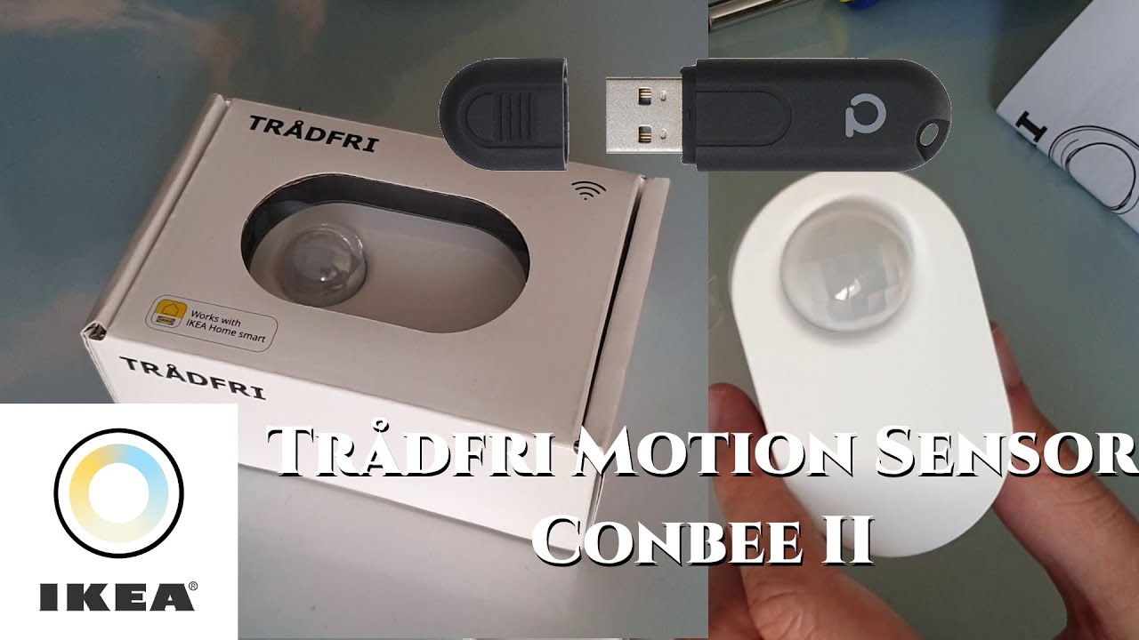 Unboxing the Ikea Trådfri Motion sensor & connecting Phoscon Conbee II - YouTube