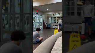 Johnny and Aaron Test Air Trajectory