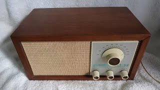 1965 KLH model Twenty One transistor table radio (made in the USA)