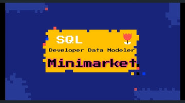 Membuat ERD sederhana dengan SQL Developer Data Modeler, Kasus Minimarket